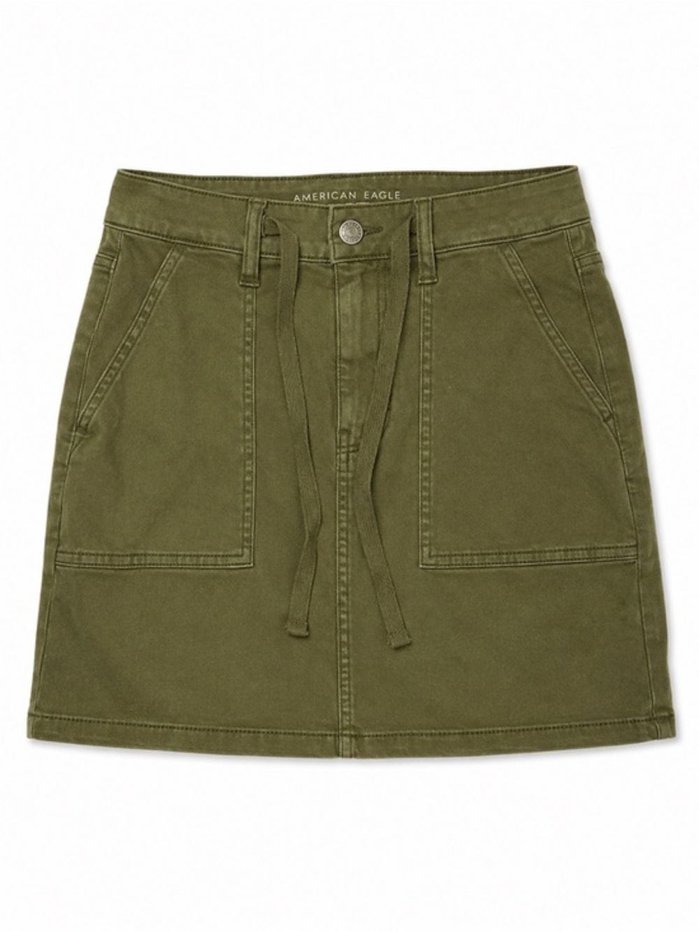 Green Mini Skirt